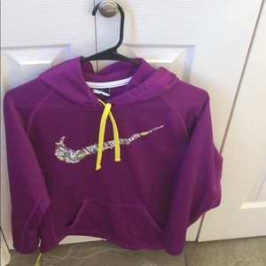 Purple Nike Women’s Therma Fit Hoodie